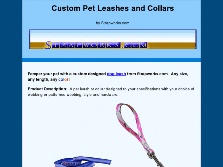 www.custompetleashes.net