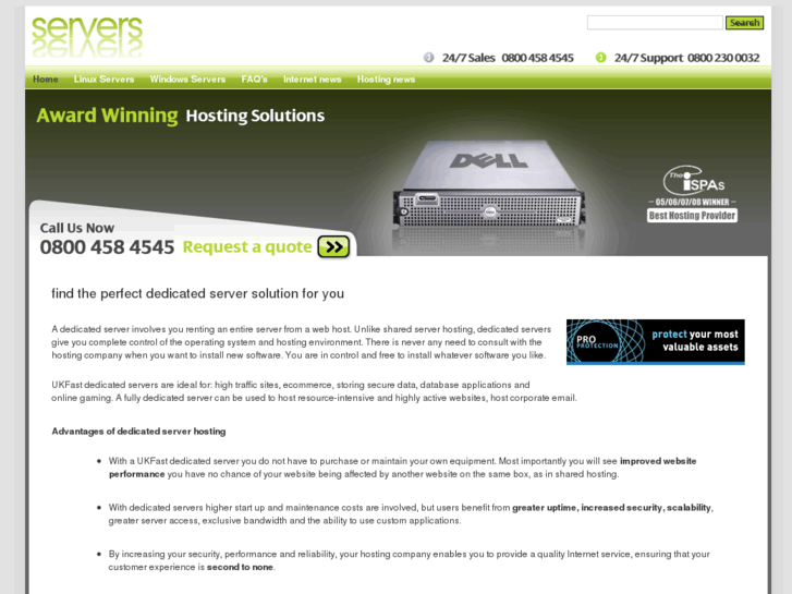 www.servers.co.uk