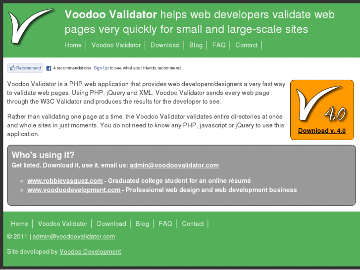 www.voodoovalidator.com