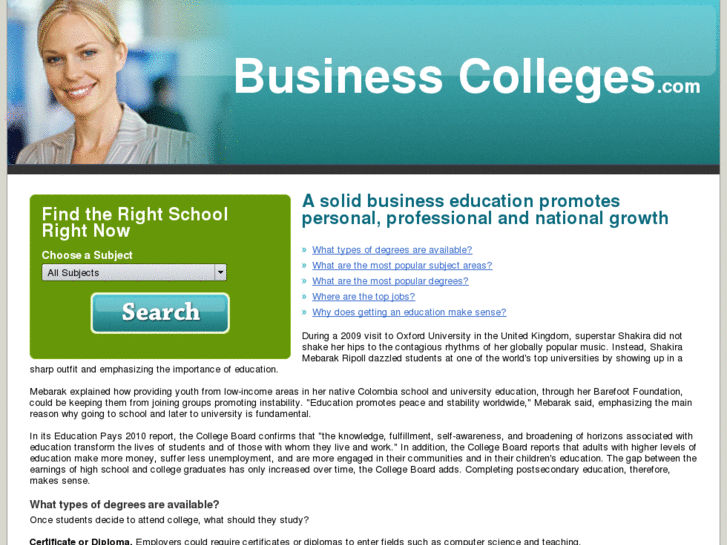 www.businesscolleges.net