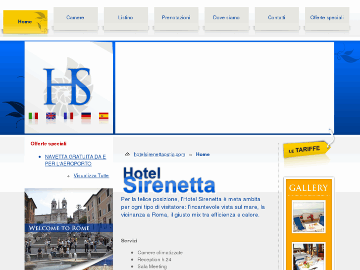 www.hotelsirenettaostia.com