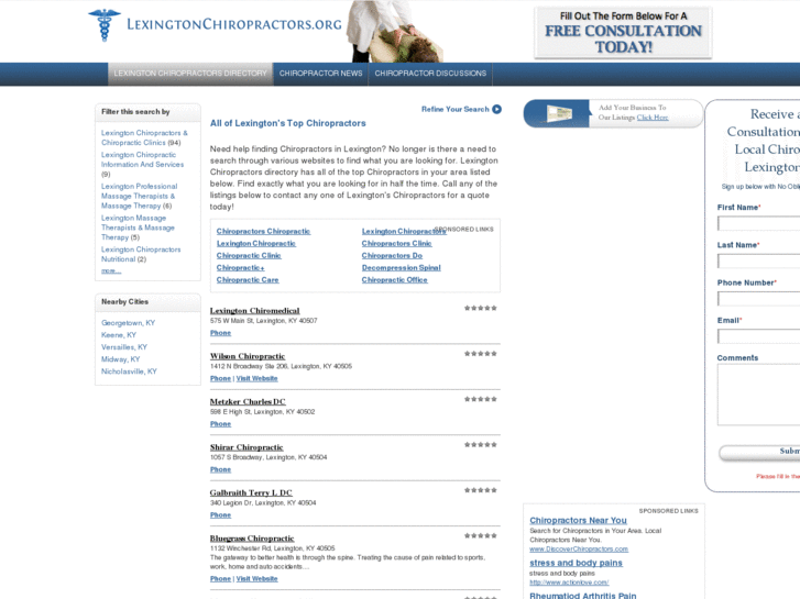 www.lexingtonchiropractors.org