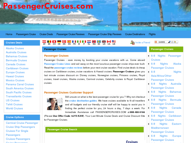 www.passengercruises.com