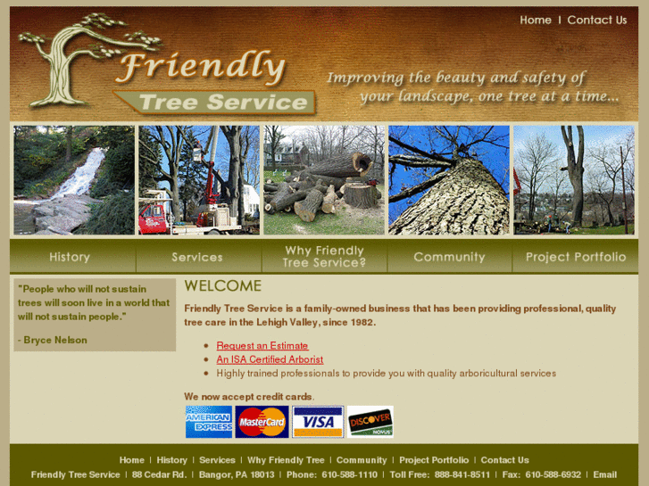 www.friendlytreeservice.com