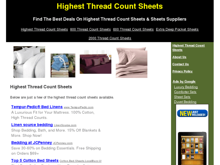 www.highestthreadcountsheets.com