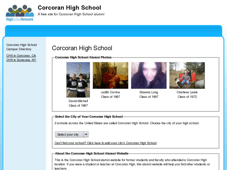 www.corcoranhighschool.org