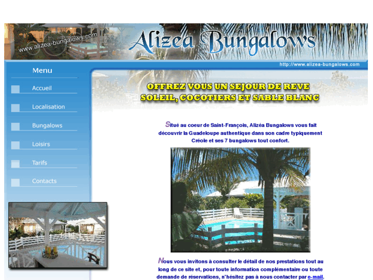 www.alizea-bungalows.com