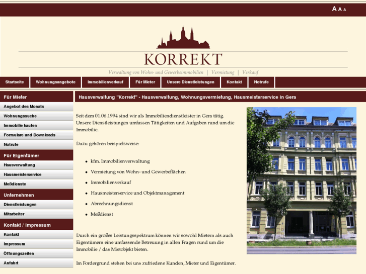 www.korrekt-gera.de