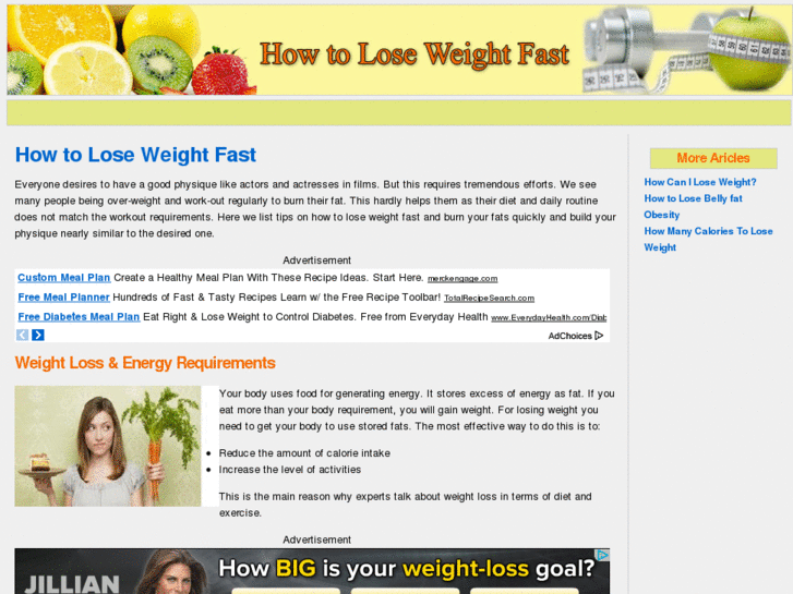 www.howloseweightfast.com