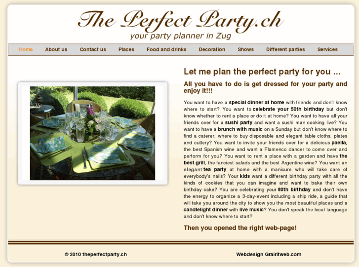 www.theperfectparty.ch