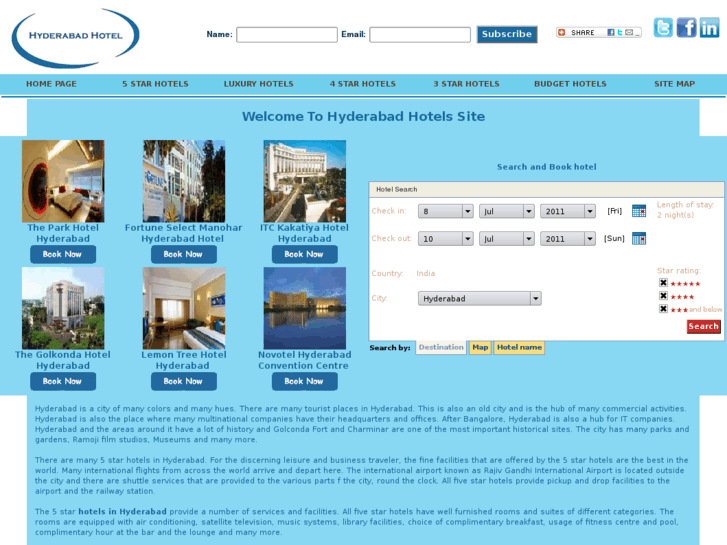 www.hyderabad-hotels.net