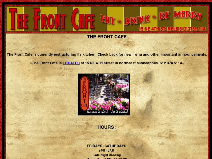 www.thefrontcafempls.com