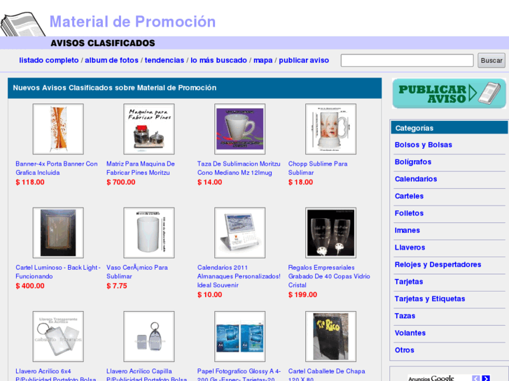 www.materialdepromocion.com.ar