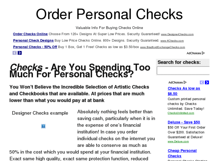 www.order-personal-checks.net