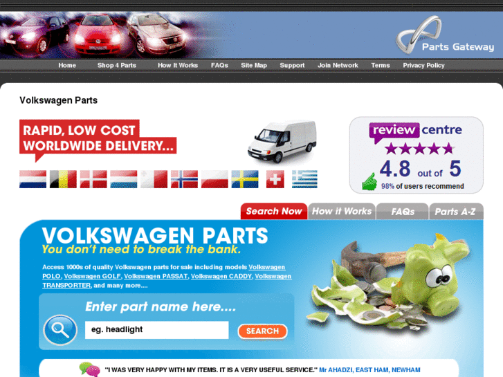 www.vwpartsgateway.co.uk