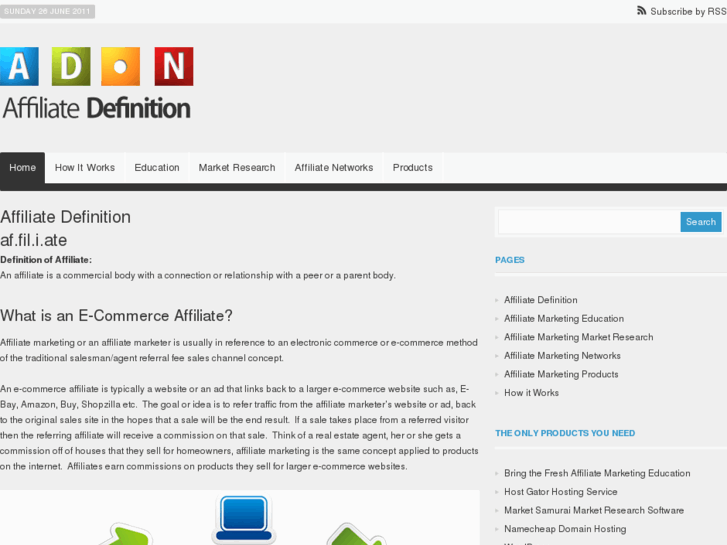 www.affiliatedefinition.net