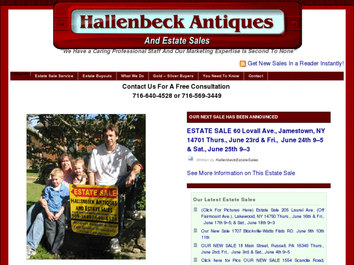 www.hallenbeckestatesales.com