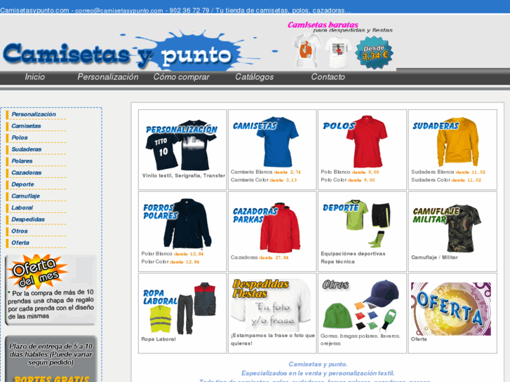 www.camisetasypunto.com