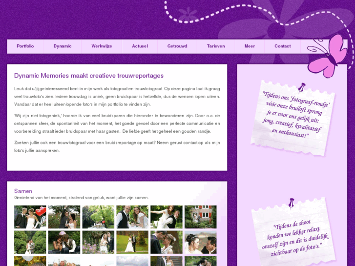 www.dynamictrouwreportages.nl