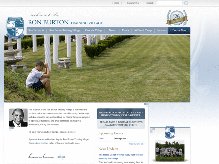 www.ronburtontrainingvillage.com