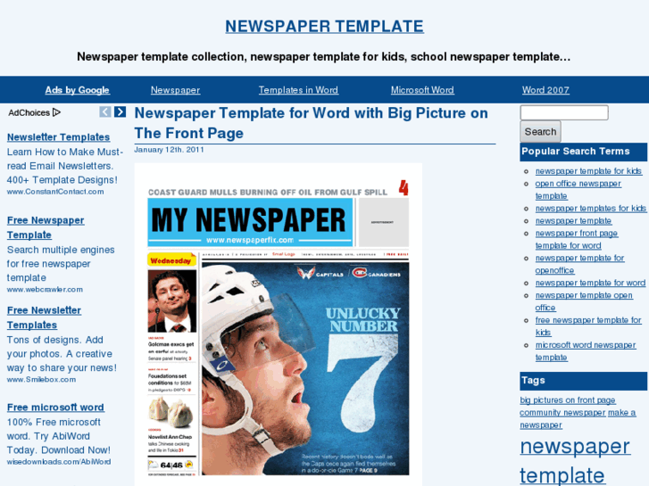 www.newspapertemplate.info