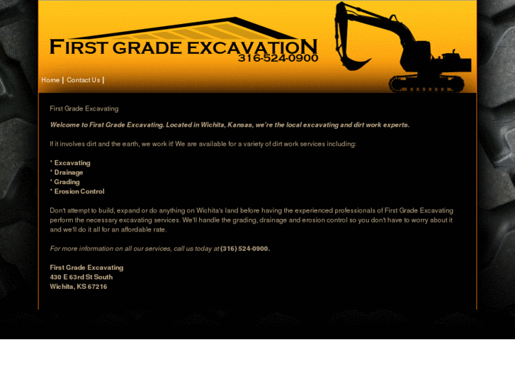 www.firstgradeexcavatingonline.com