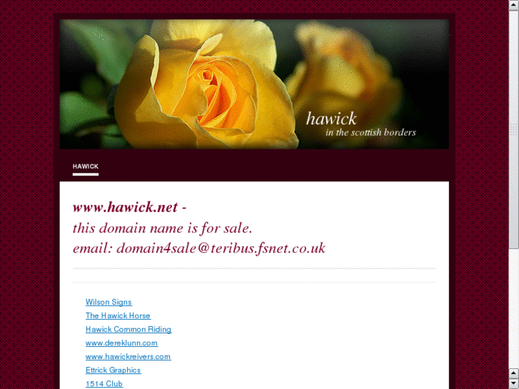 www.hawick.net