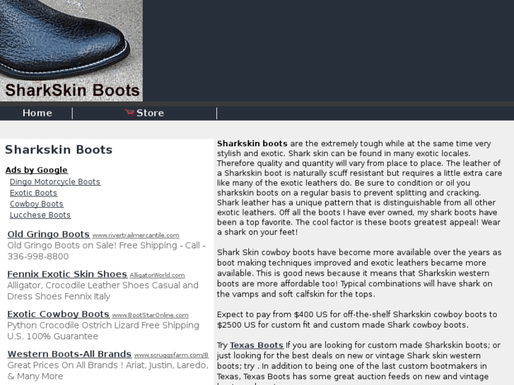 www.sharkskinboots.com