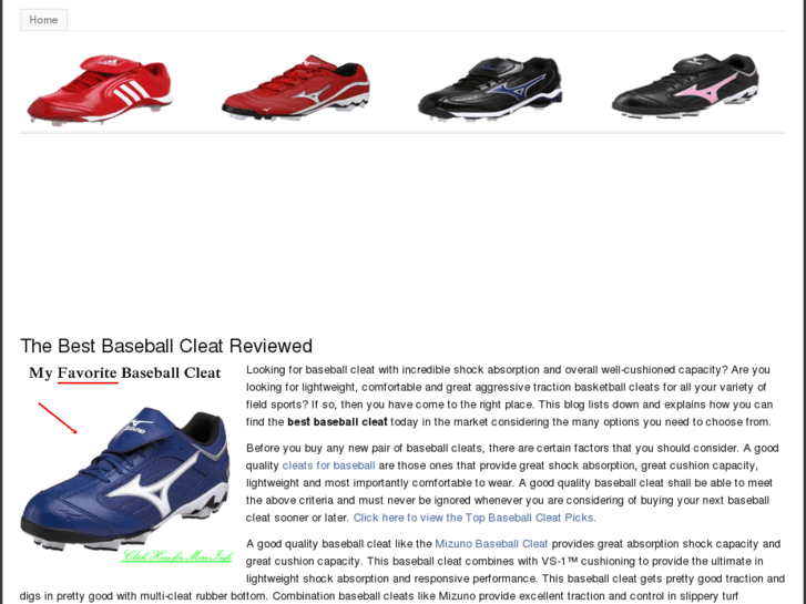 www.baseballcleat.org