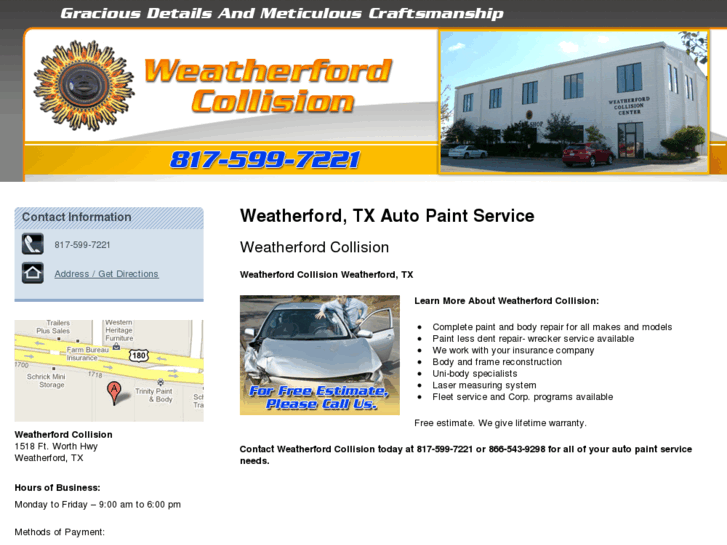 www.weatherfordcollision.com