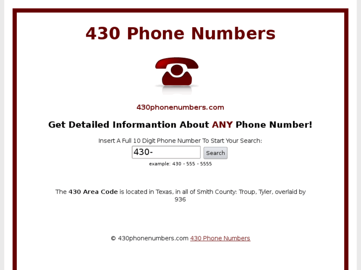 www.430phonenumbers.com