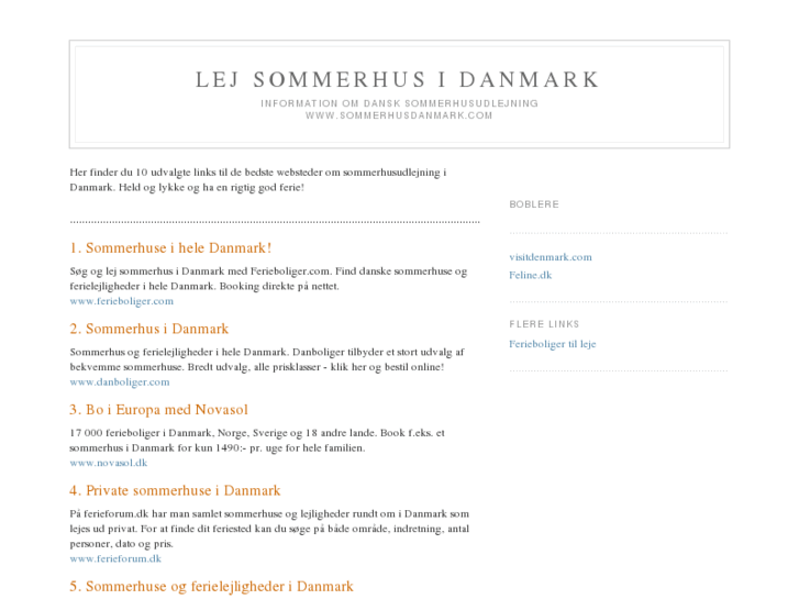www.sommerhusdanmark.com
