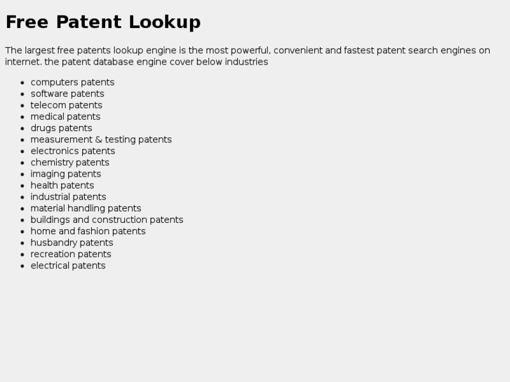 www.freepatentlookup.com