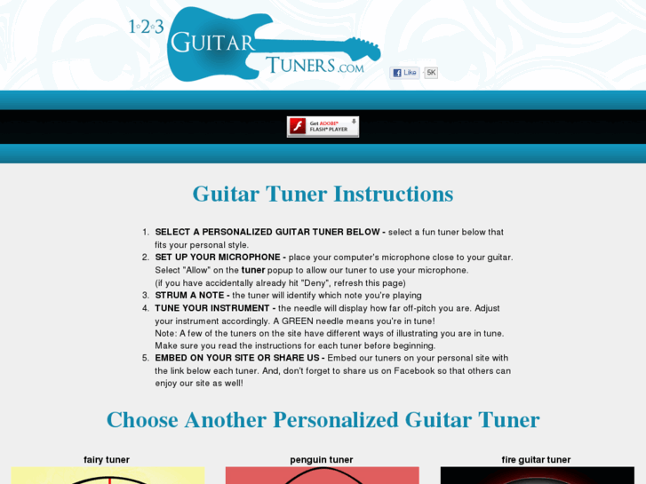 www.123guitartuners.com