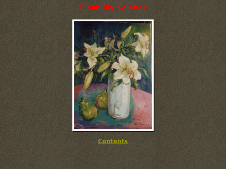 www.disability-science.org