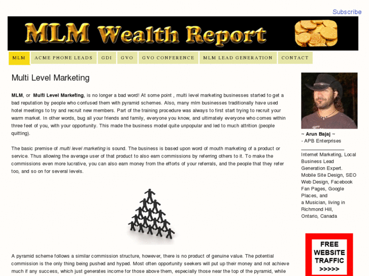 www.mlmwealthreport.com