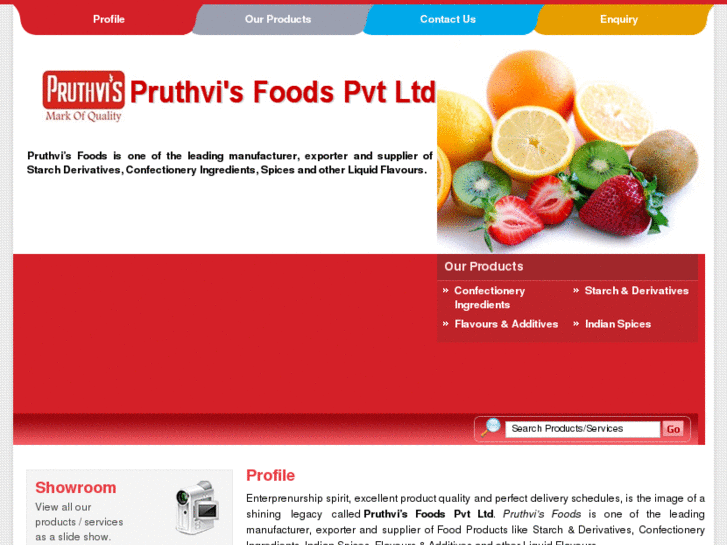 www.pruthvifoods.com