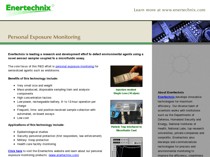 www.personalexposuremonitoring.com