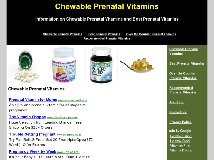 www.chewableprenatalvitamins.org