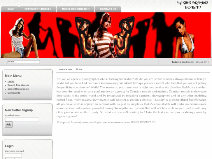 www.zambianmodels.com