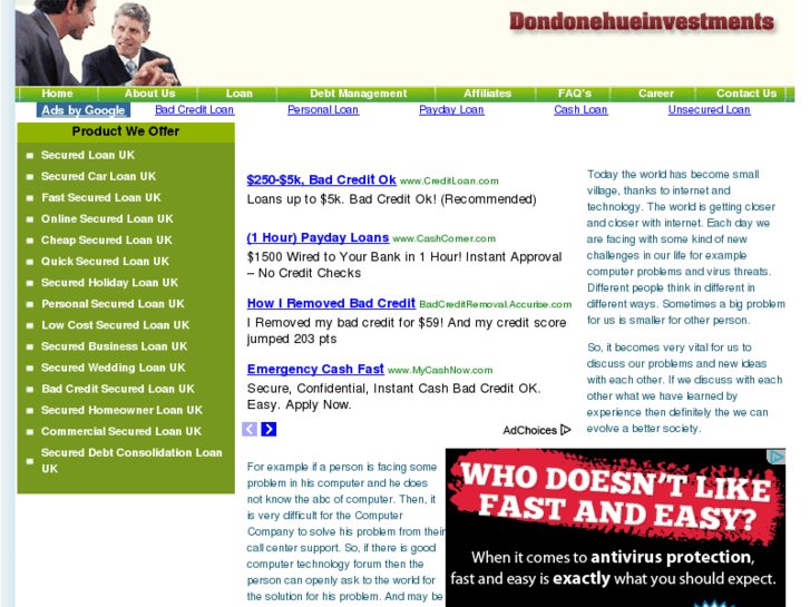 www.dondonehueinvestments.com