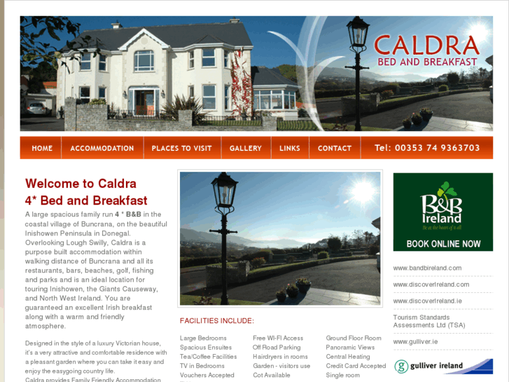 www.caldrabandb.com