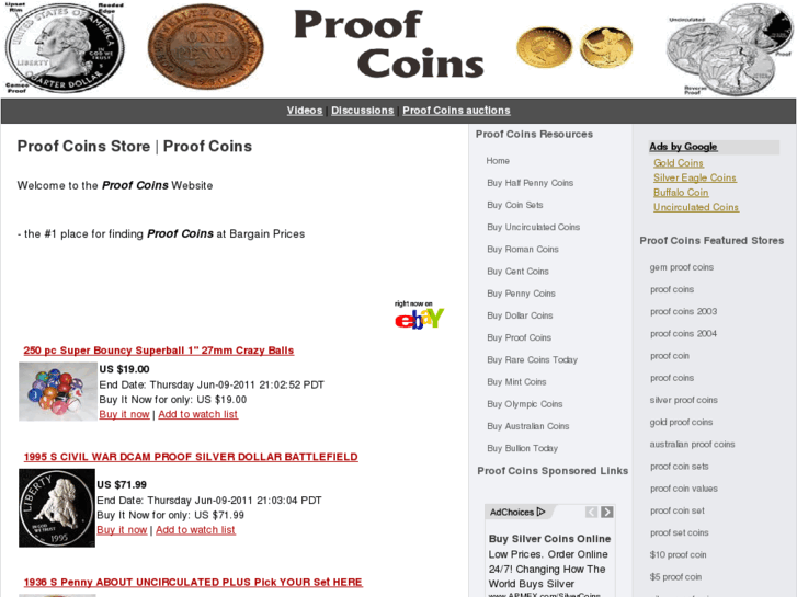 www.buyproofcoins.info