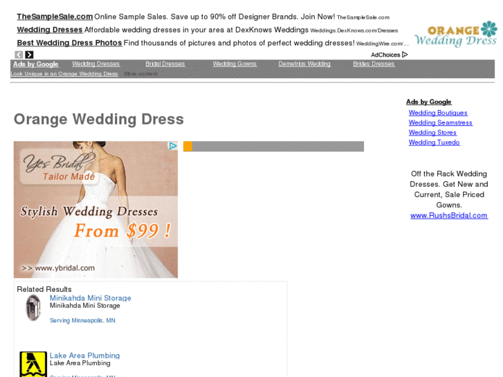 www.orangeweddingdress.com