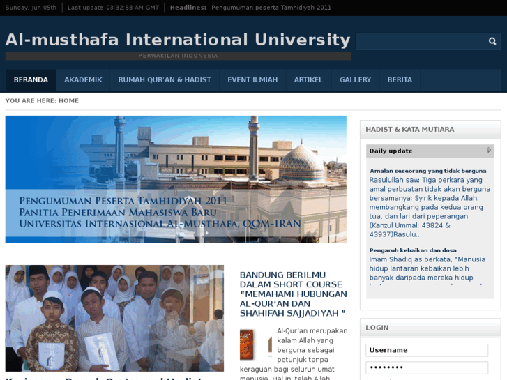 www.almusthafa.org