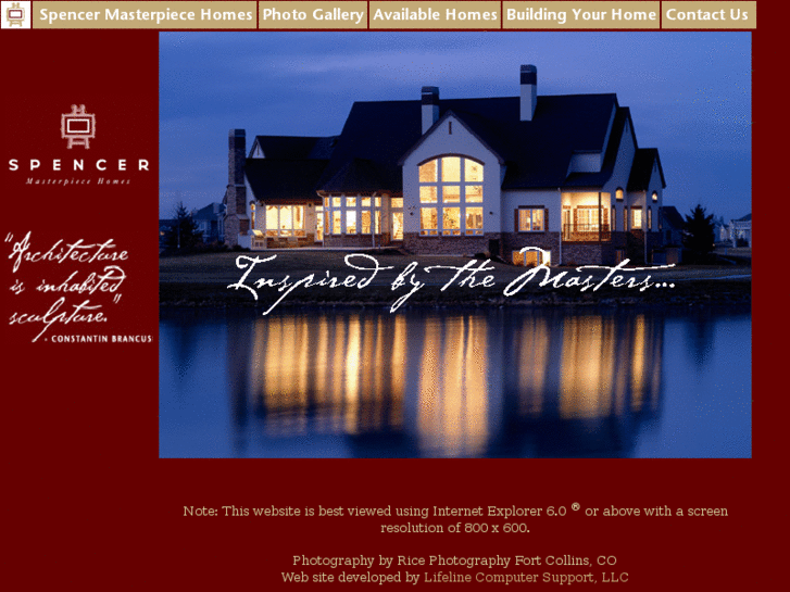 www.spencermasterpiecehomes.com