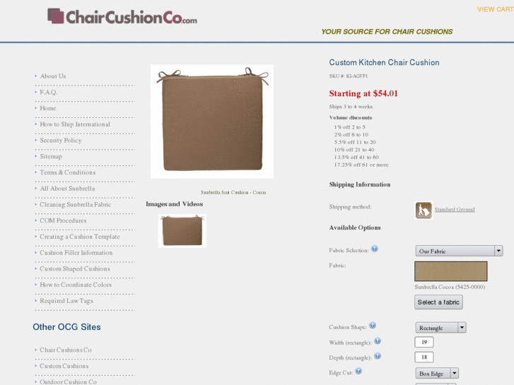 www.chaircushionco.com