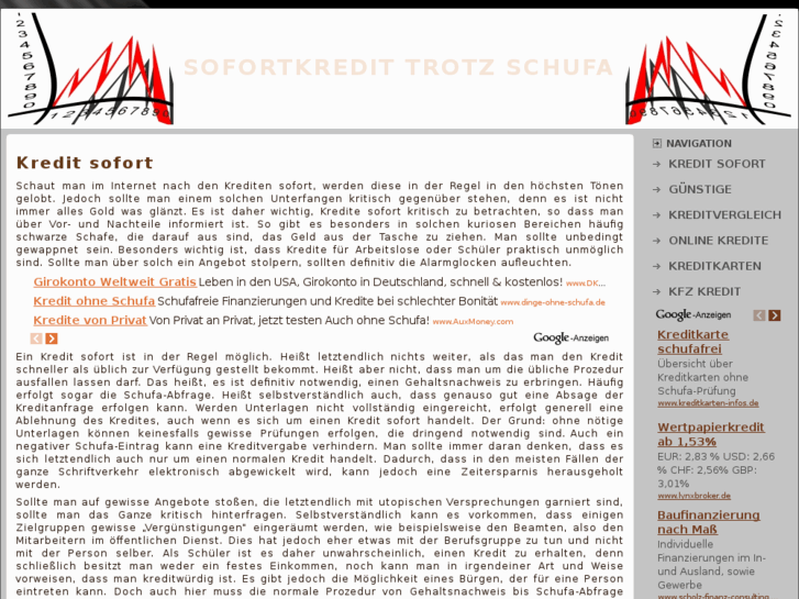 www.sofortkredit-trotz-schufa.com