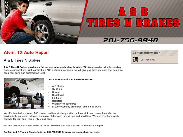www.aandbtiresnbrakes.com