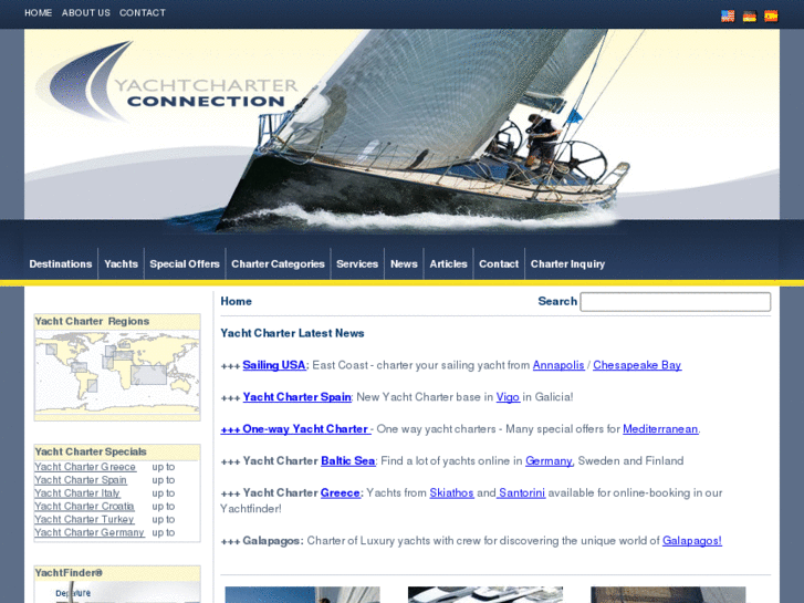 www.yachtcharter-connection.com